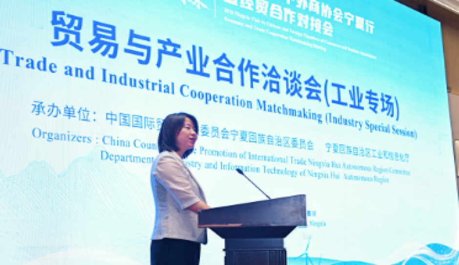 宁夏回族自治区工业和信息化厅全链融入“中外商协会宁夏行” 以主动担当作为开拓工业高水平开放新格局