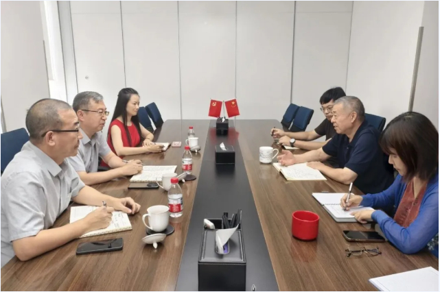 中国仪器仪表行业协会领导会见中检计量有限公司领导一行